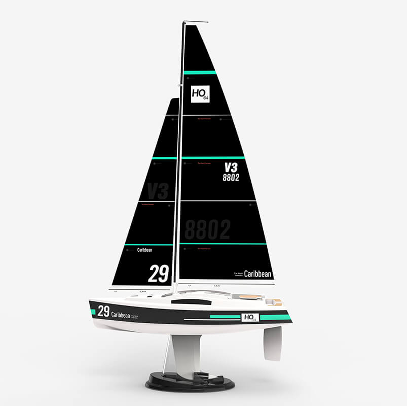 image JOYSWAY CARIBBEAN YACHT BLACK RTR V3.0 - Image 1