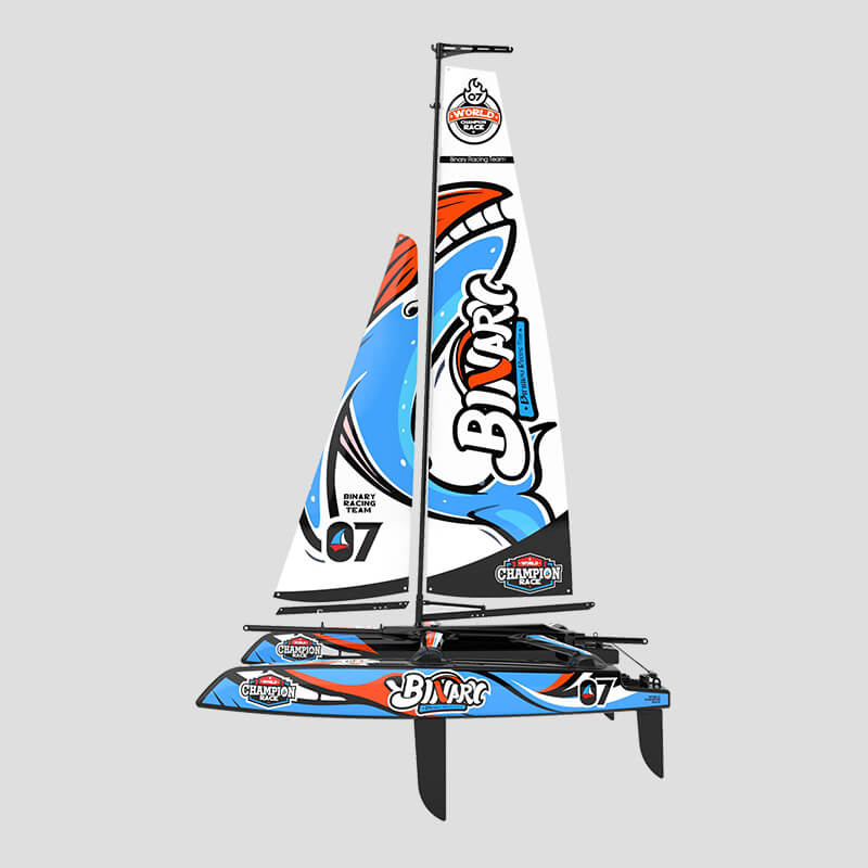 image JOYSWAY BINARY V3 CATAMARAN SAILBOAT RTR w/SMART SAIL TECH - Image 1