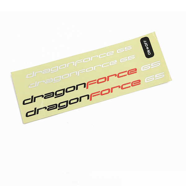 image JOYSWAY V6 HULL DECAL STICKER SET - Image 1