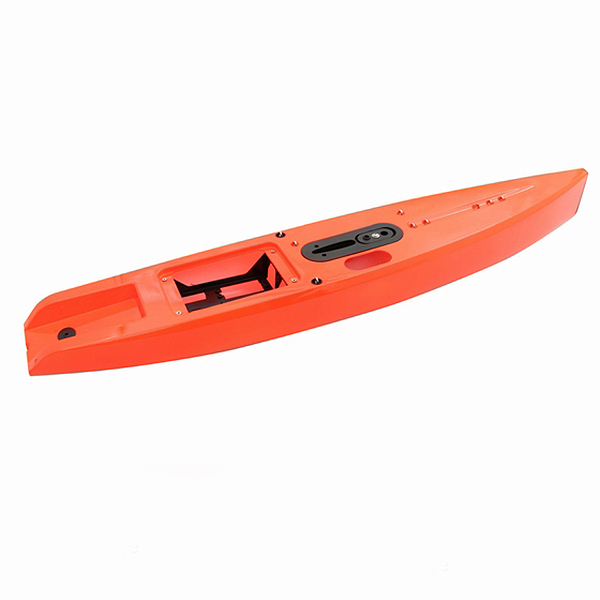 image JOYSWAY DF65V6 ORANGE HULL (INCL. SERVO TRAY,DECK EYES,FINBOX,BUMP) - Image 1