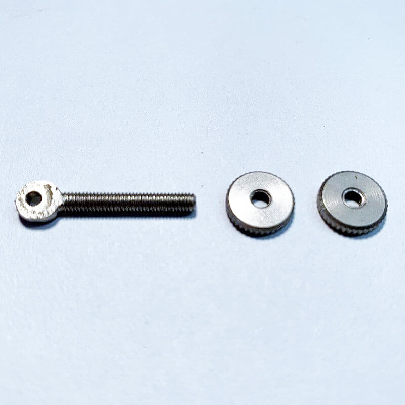 image JOYSWAY DF65/95 KNURL WHEELS(2PCS) AND BOLT (1PC) - Image 1