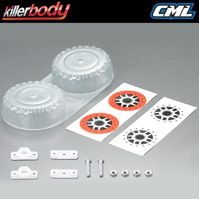 KILLERBODY SPARE TIRE FOR 1/10 SCT - Image 1