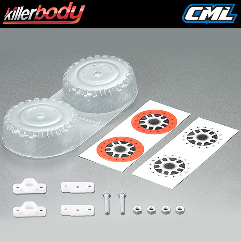 image KILLERBODY SPARE TIRE FOR 1/10 SCT - Image 1