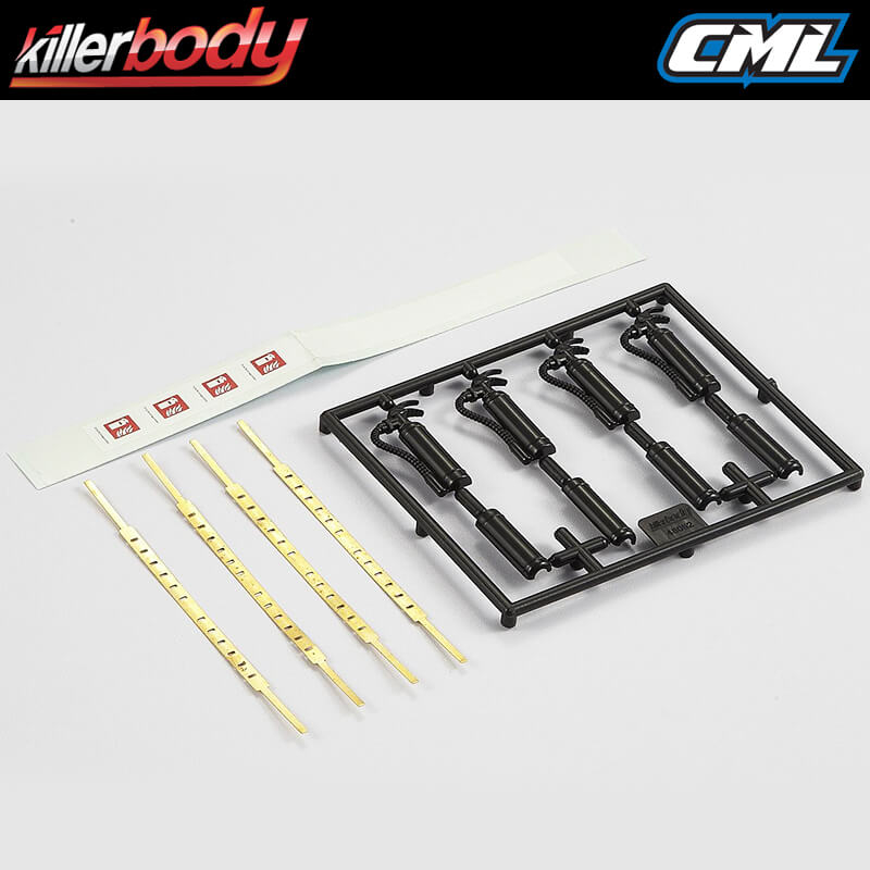 image KILLERBODY FIRE-EXTINGUISHER SET (4PC) - Image 1