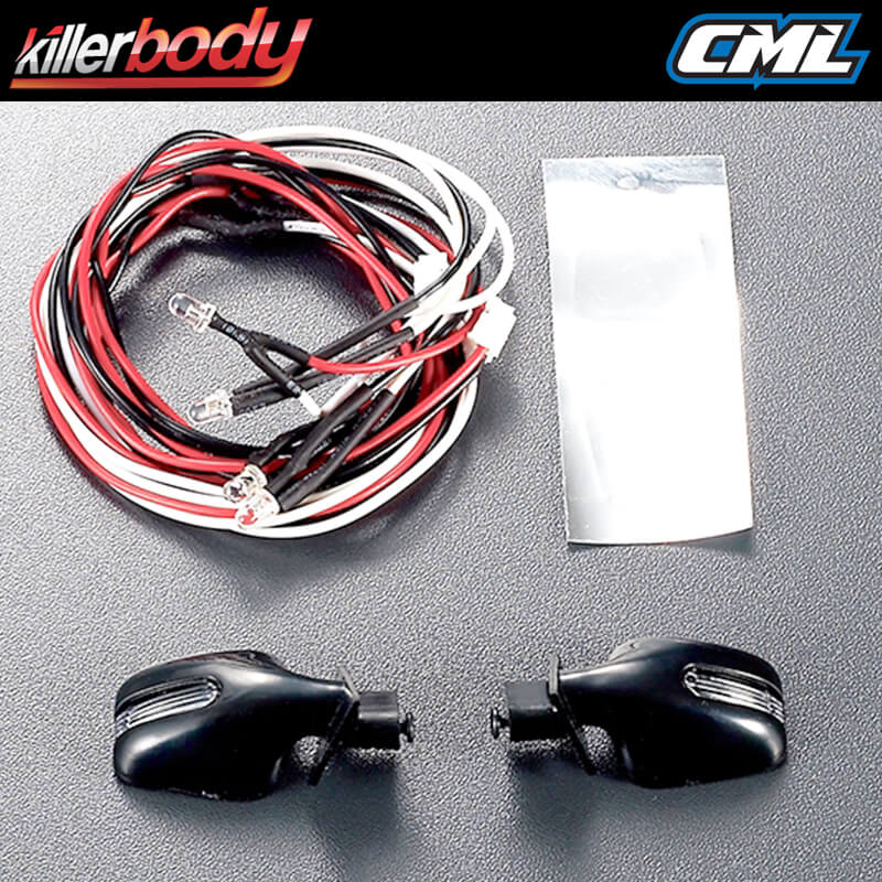 image KILLERBODY WING MIRROR W/LED UNIT SET (FOR SUV) - Image 1