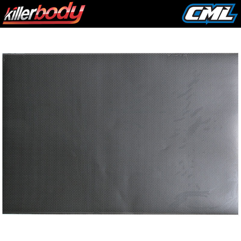 image KILLERBODY DECAL SHEET CARBON FIBRE TYPE A - Image 1