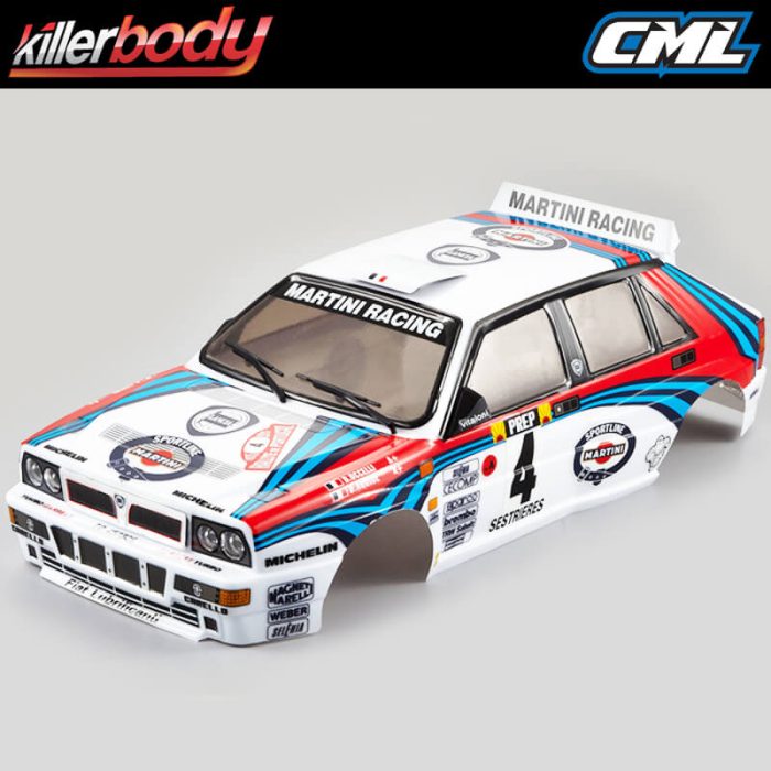 KILLERBODY LANCIA DELTA HF INTEGRALE 190MM FINISHED BODY RALLY - Image 1