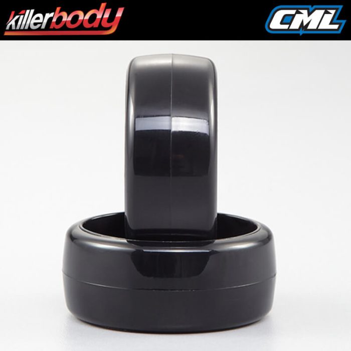 KILLERBODY DRIFT SLICK TYRE 1/10 TOURING CAR (4PC) - Image 1