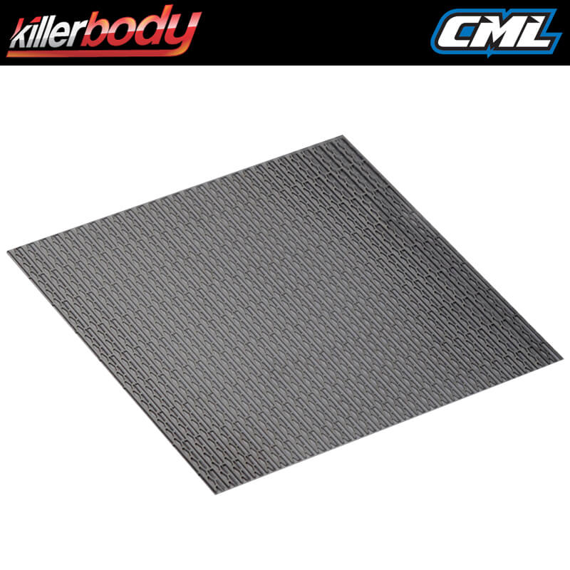 image KILLERBODY S/LESS STEEL MODIFIED AIR INTAKE DIAMOND MESH BLK - Image 1
