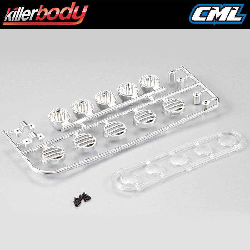 image KILLERBODY CHROME LIGHT SET FOR ROOF TYPE A - Image 1