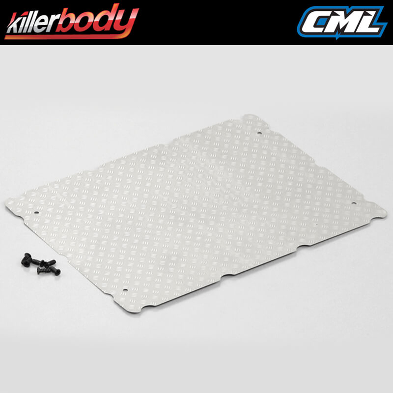 image KILLERBODY BOTTOM PLATE OF LUGGAGE RACK (STAINLESS STEEL) - Image 1
