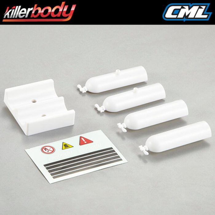 KILLERBODY PLASTIC OXYGEN BOTTLE SET - Image 1