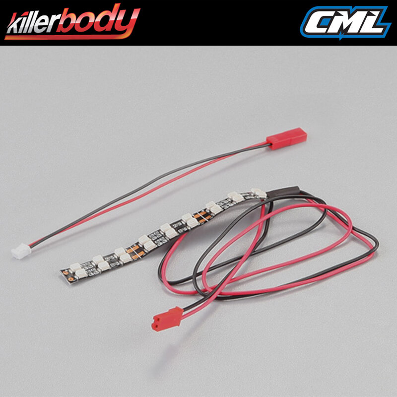 image KILLERBODY CHASSIS LIGHT W/SMD LED UNIT SET (18 RED LEDS) - Image 1