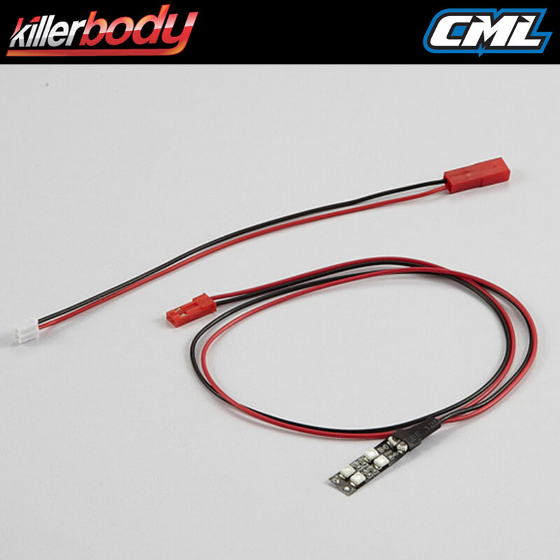 image KILLERBODY CHASSIS LIGHT W/SMD LED UNIT SET (6 BLUE LEDS) - Image 1