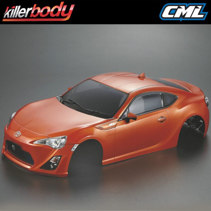 KILLERBODY TOYOTA 86 190MM FINISHED BODY MET-ORANGE - Image 1