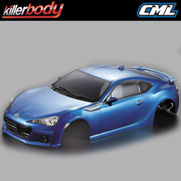 KILLERBODY SUBARU BRZ 190MM FINISHED BODY MET-BLUE - Image 1