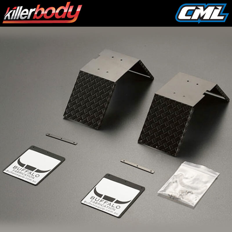 image KILLERBODY REAR FENDER FOR 1/10TH TRUCK (3.75 INCH TYRES) - Image 1