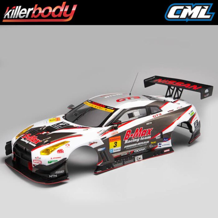 KILLERBODY B-MAX NDDP GT-R (NISMO GT3) FINISHED BODY SET - Image 1