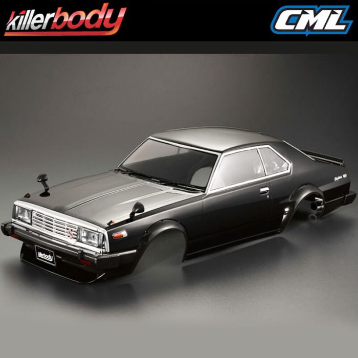 KILLERBODY NISSAN SKYLINE 2000 TURBO GT-ES 195MM FINISH BLACK - Image 1