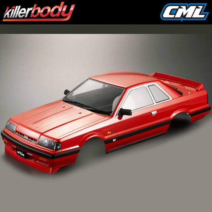 KILLERBODY NISSAN SKYLINE R31 190MM FINISHED BODY RED - Image 1