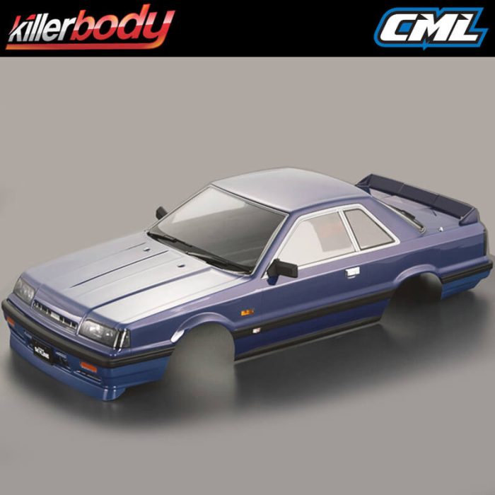 KILLERBODY NISSAN SKYLINE R31 190MM FINISHED BODY BLUE - Image 1