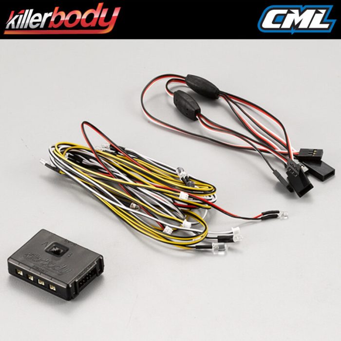 KILLERBODY LED UNIT SET W/CONTROL BOX 14 LEDS FOR KB48601 WITH KB48615 COCKPIT - Image 1