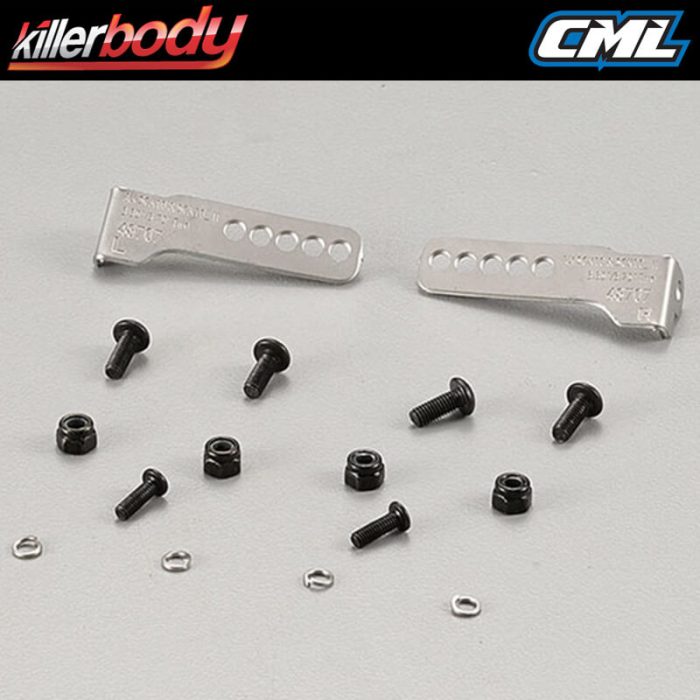 KILLERBODY BUMPER CONNECTING PARTS S/S SCX10 KB48671 MOUNT - Image 1