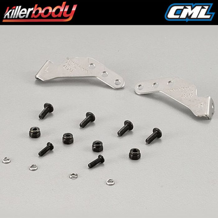 KILLERBODY BUMPER CONNECTING PARTS S/S SCX10 KB48672 MOUNT - Image 1
