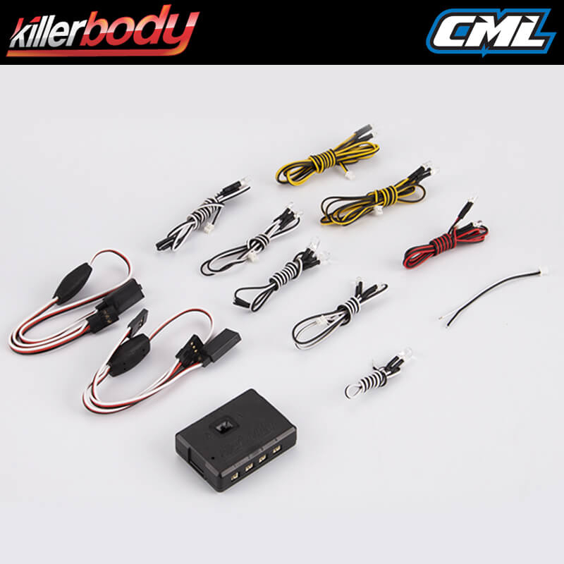 image KILLERBODY LED UNIT SET W/CONTROL BOX 17 LEDS(3MM: 17 LEDS) - Image 1
