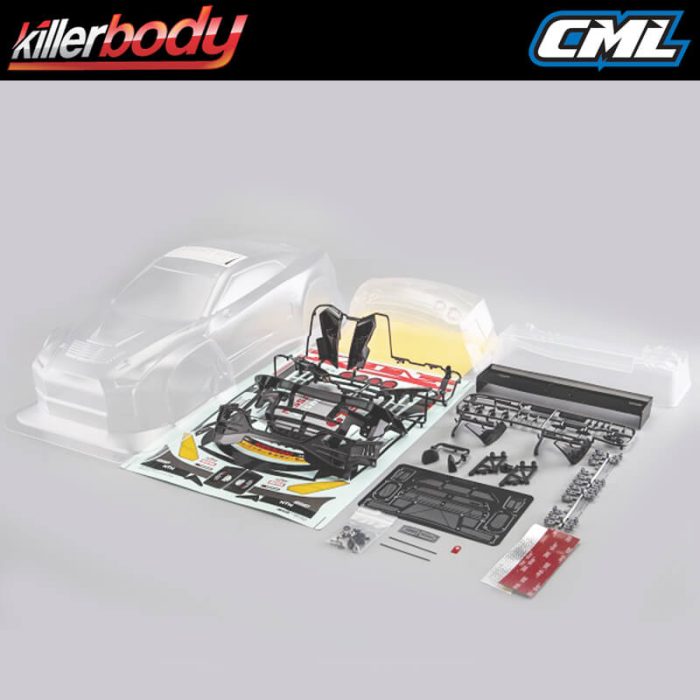 KILLERBODY B-MAX NDDP GT-R (NISMO GT3) CLEAR BODY SET - Image 1