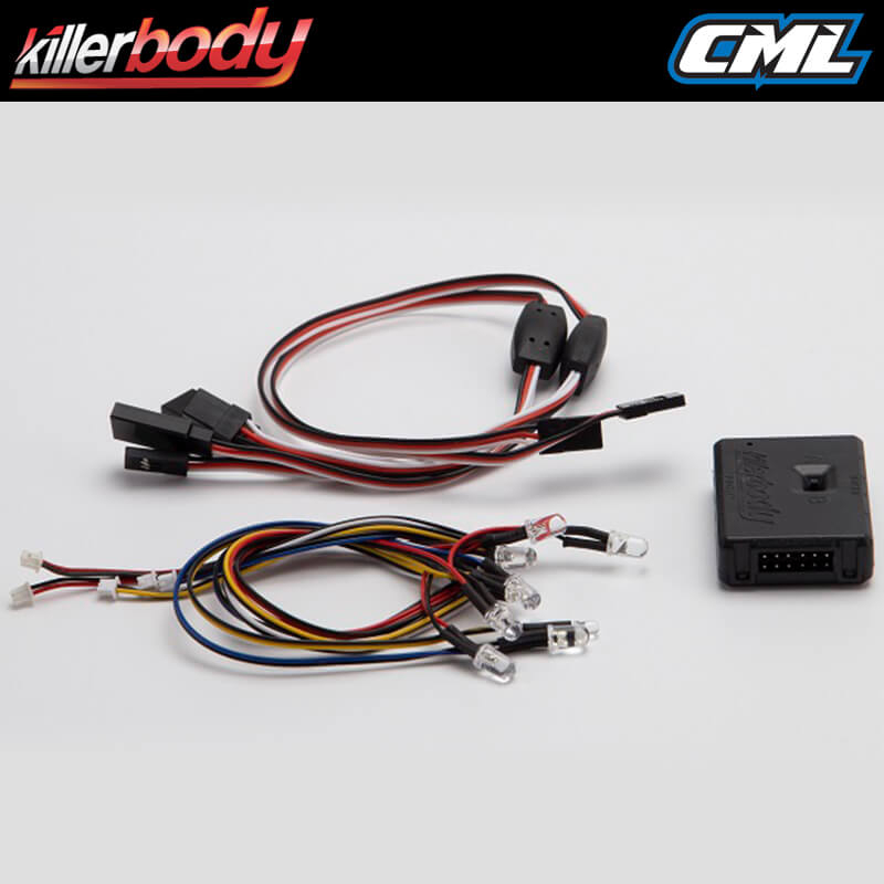 image KILLERBODY LED UNIT SET W/CONTROL BOX (9 LEDS) - Image 1