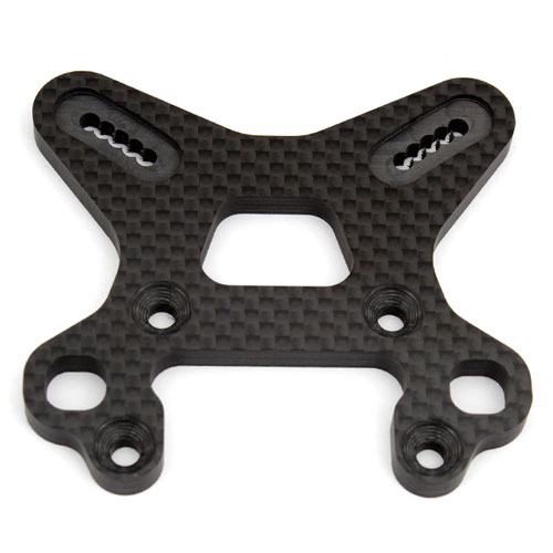 image TEAM ASSOCIATED RC8B3/RC8B3.2 FT SHOCK TOWER, FRONT CARBON - Image 1