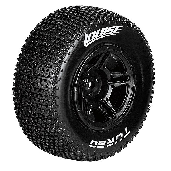 image LOUISE RC SC-TURBO 1/10 FR SUPER SOFT TRX SLASH FR BLACK - Image 1