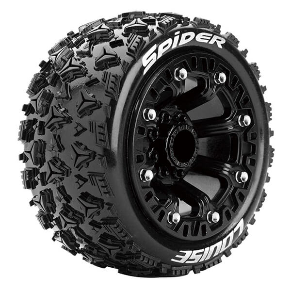 image LOUISE RC ST-SPIDER 1/16 SOFT BLACK TRX 1:16 E-REVO FR & R - Image 1