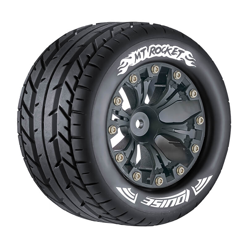 image LOUISE RC MT-ROCKET 1/10 SOFT 0 OFFSET BLACK EP STAMPEDE 2 - Image 1