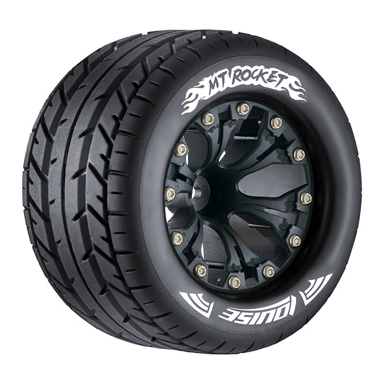 image LOUISE RC MT-ROCKET 1/10 SOFT 1/2 OFFSET BLACK GP JATO 2WD - Image 1