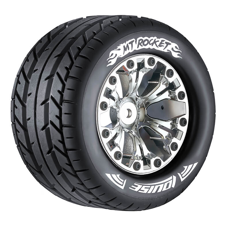 image LOUISE RC MT-ROCKET 1/10 SOFT 0 OFFSET CHROME EP STAMPEDE 2 - Image 1