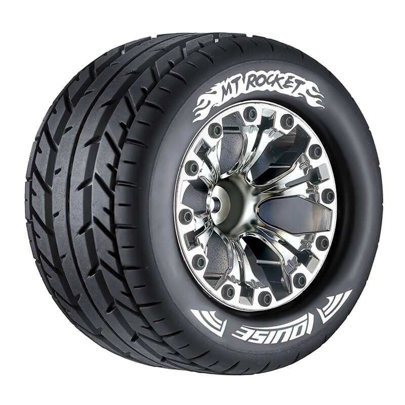 image LOUISE RC MT-ROCKET 1/10 SOFT 1/2 OFFSET CHROME GP JATO 2WD - Image 1