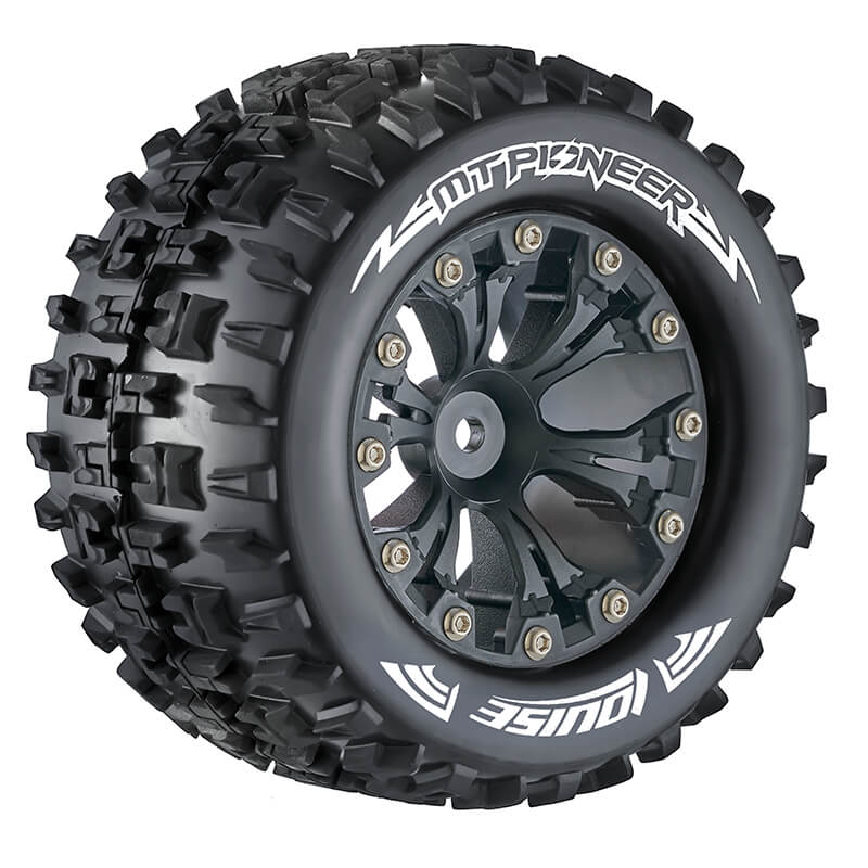 image LOUISE RC MT-PIONEER 1/10 SOFT 0 OFFSET BLACK EP STAMPEDE - Image 1