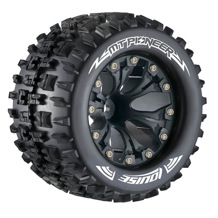 LOUISE RC MT-PIONEER 1/10 SOFT 1/2 OFFSET BLACK GP JATO 2WD - Image 1