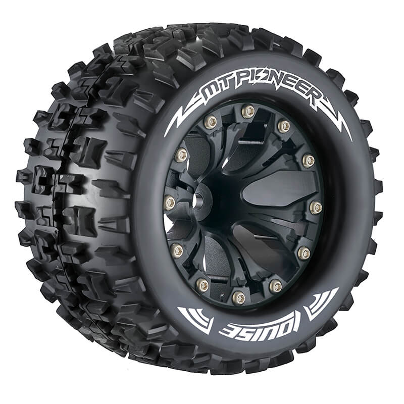 image LOUISE RC MT-PIONEER 1/10 SOFT 1/2 OFFSET BLACK GP JATO 2WD - Image 1