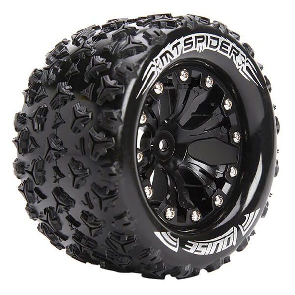 image LOUISE RC MT-SPIDER 1/10 SOFT BEARING BLACK GP JATO 2WD FR - Image 1