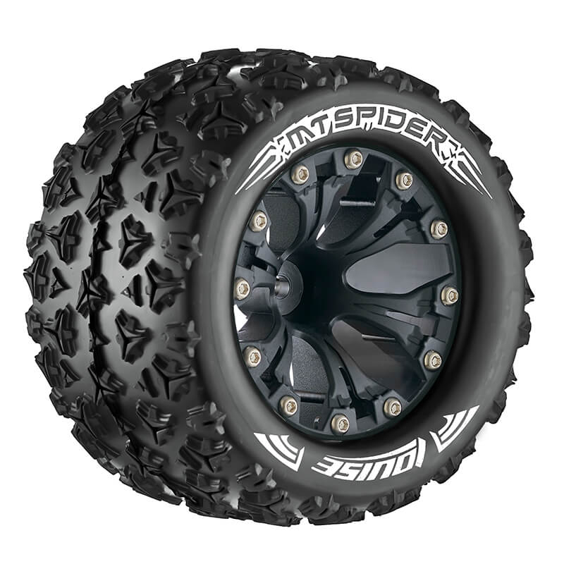 image LOUISE RC MT-SPIDER 1/10 SOFT 1/2 OFFSET BLACK GP JATO 2WD - Image 1