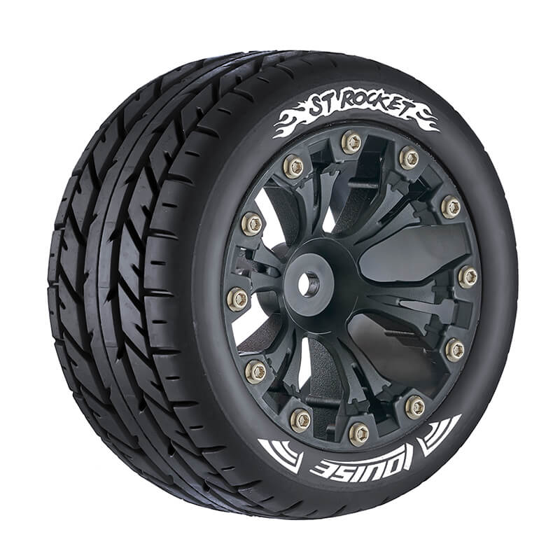 image LOUISE RC ST-ROCKET 1/10 SOFT 0 OFFSET BLACK EP STAMPEDE 2 - Image 1