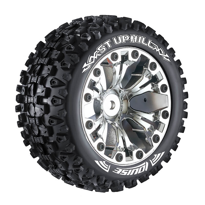 image LOUISE RC ST-UPHILL 1/10 SOFT 0 OFFSET CHROME EP STAMPEDE 2 - Image 1