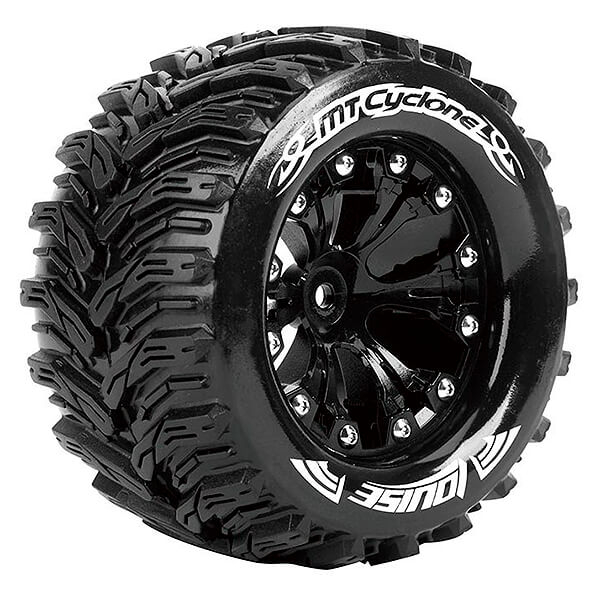 image LOUISE RC MT-CYCLONE 1/10 SOFT BEARING BLACK GP JATO 2WD F - Image 1