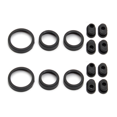 image TEAM ASSOCIATED FACTORY TEAM REAR HUB INSERTS (RC8B3/RC8B3.1) Pair for AS81077 - Image 1