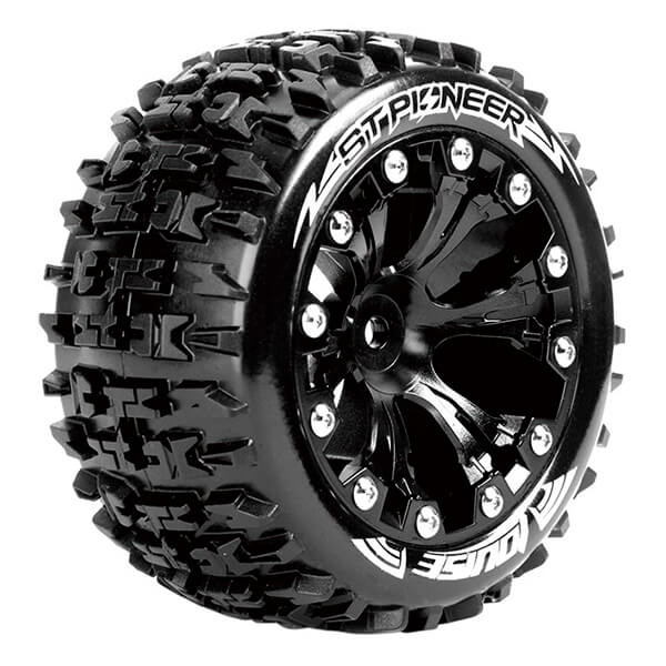 image LOUISE RC ST-PIONEER 1/10 SOFT BEARING BLACK GP JATO 2WD F - Image 1