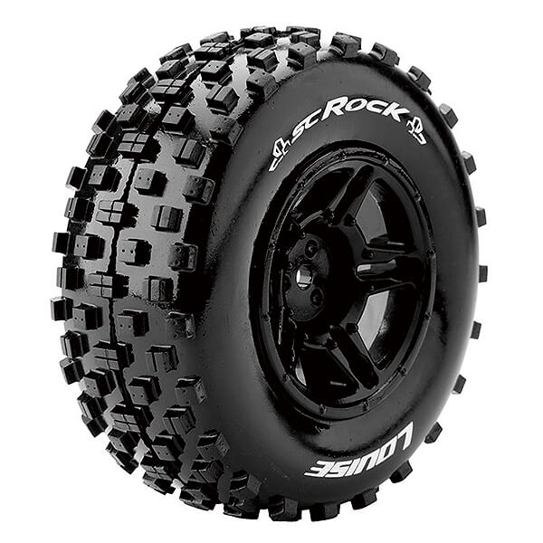 image LOUISE RC SC-ROCK 1/10 RR SOFT SLASH RR, SLASH 4*4 F/R BLACK - Image 1