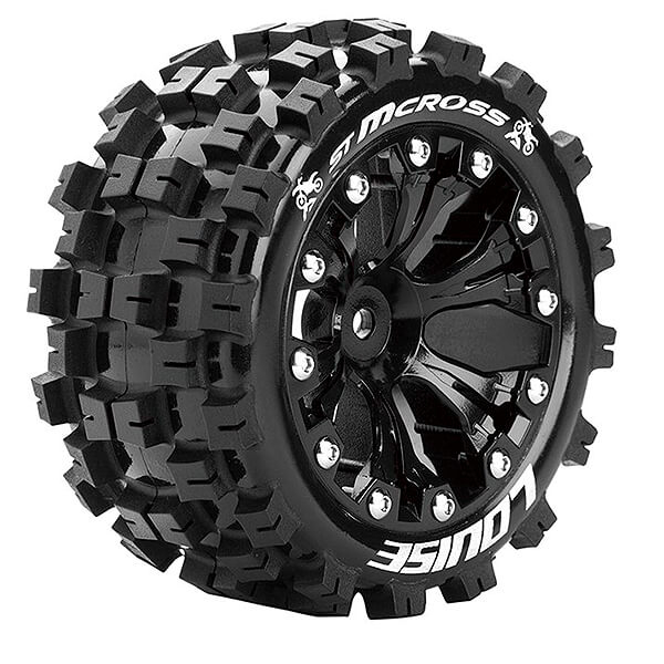 image LOUISE RC ST-MCROSS 1/10 SOFT BEARING BLACK GP JATO 2WD FR - Image 1